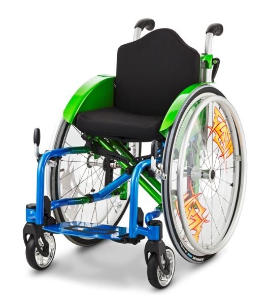 Wózek inwalidzki aktywny dla dzieci FLASH Meyra