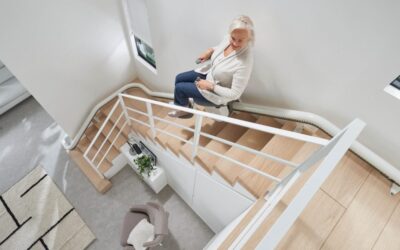 Winda schodowa krzesełkowa dla niepełnosprawnych seniorów