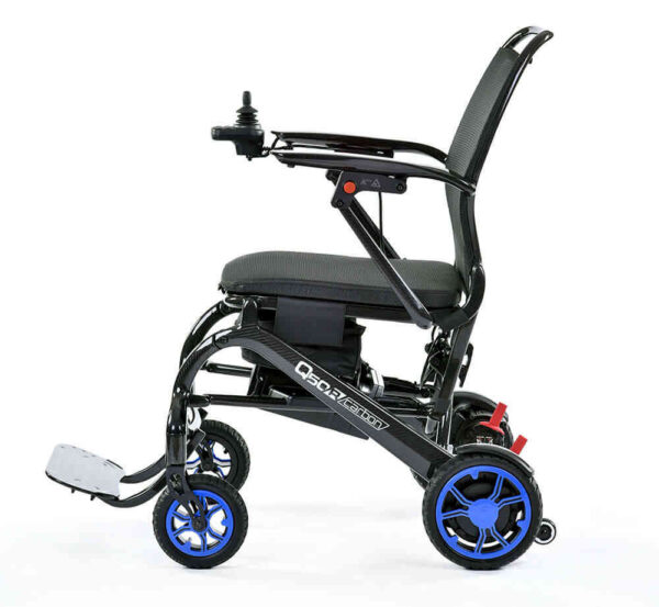 Wózek inwalidzki elektryczny składany Qiuckie Q50 R Carbon