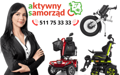 Dofinansowanie do zakupu wózka, skutera lub przystawki elektrycznej – Aktywny Samorząd 2025r.